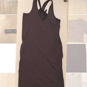 Denver Hayes maxi dress, navy blue, size medium